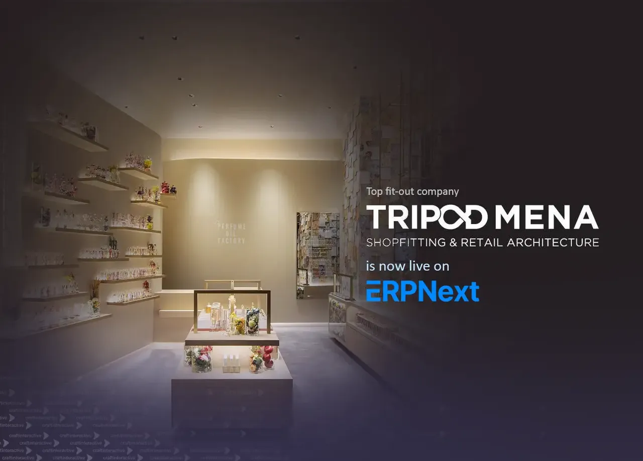 ERPNext with Tripod MENA