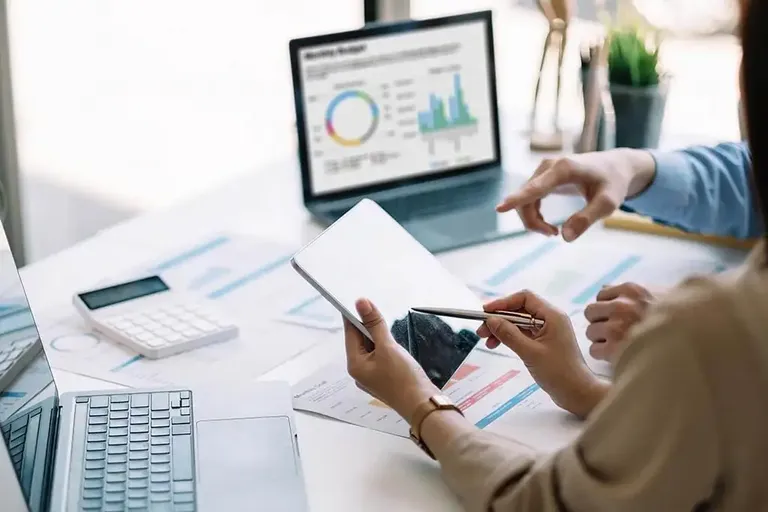 ERPNext reports and analytics