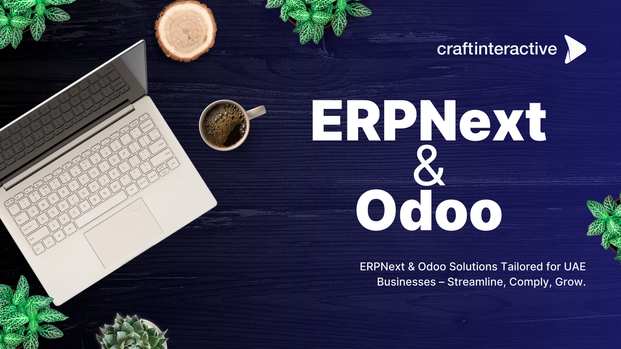 ERPNext & Odoo Solutions Tailored for UAE Businesses – Streamline, Comply, Grow.