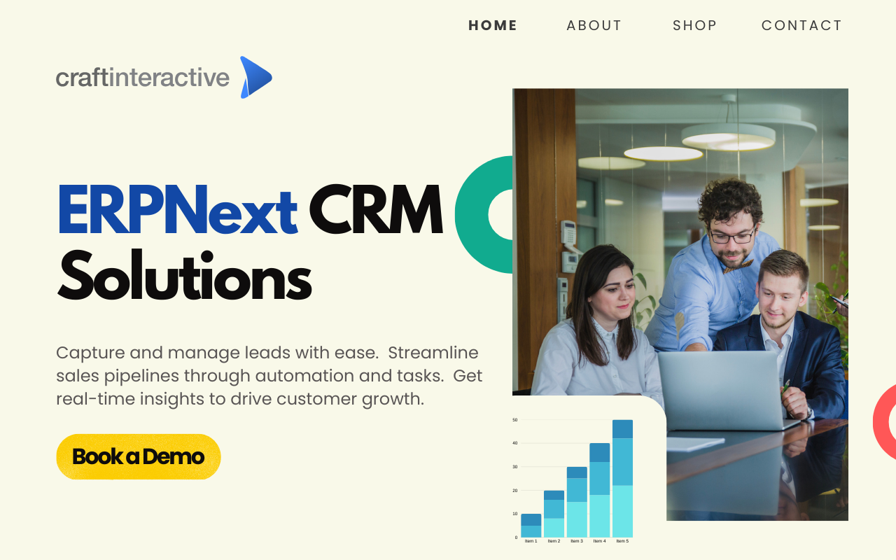 ERPNext CRM Solutions