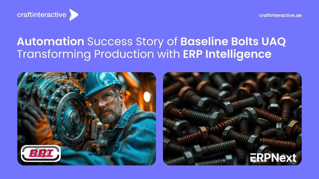 ERP Implementation UAE | Successfully implemented ERP for Baseline Bolts, UAQ | ERP UAE | Client Testimonial | ERPNext Success Story | ERPNext AE