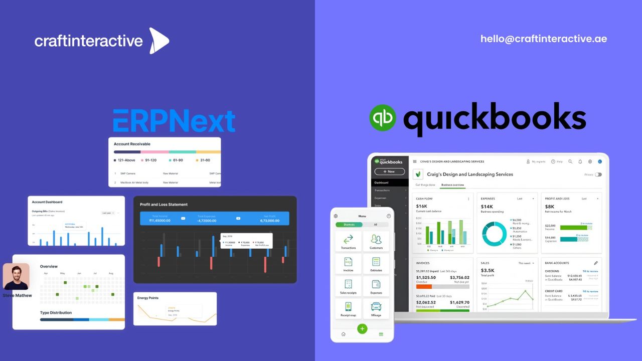 ERPNext vs QuickBooks
