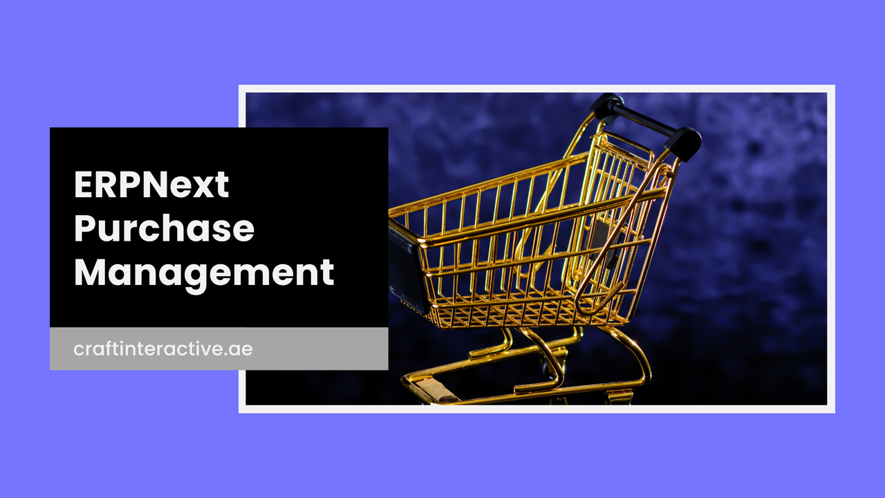 ERPNext Purchase Management