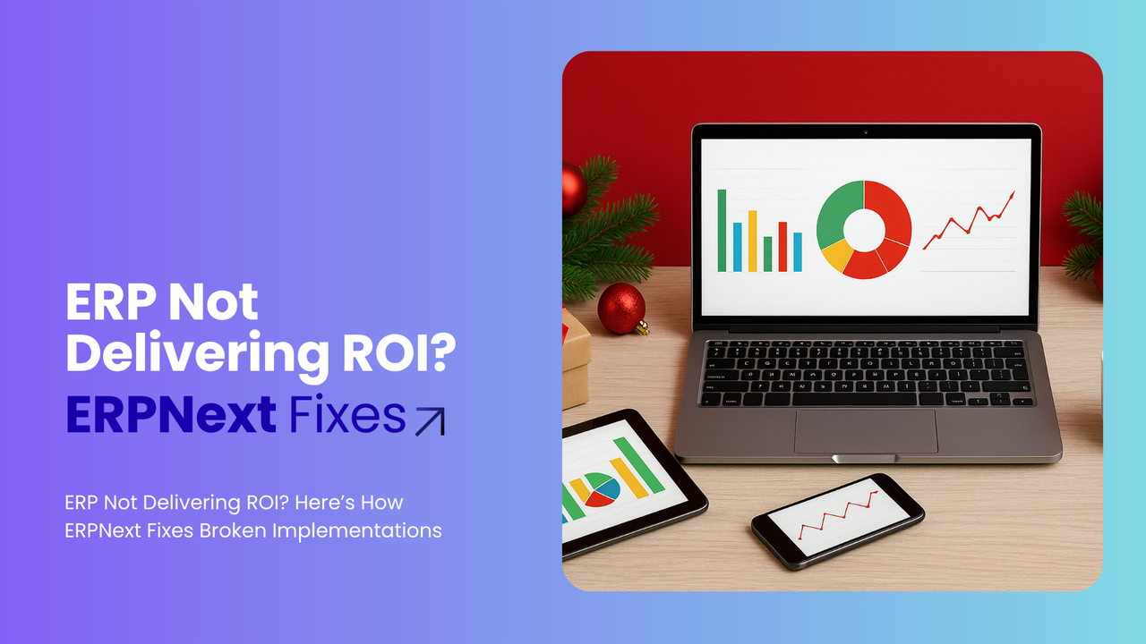 ERP Not Delivering ROI? Here’s How ERPNext Fixes Broken Implementations
