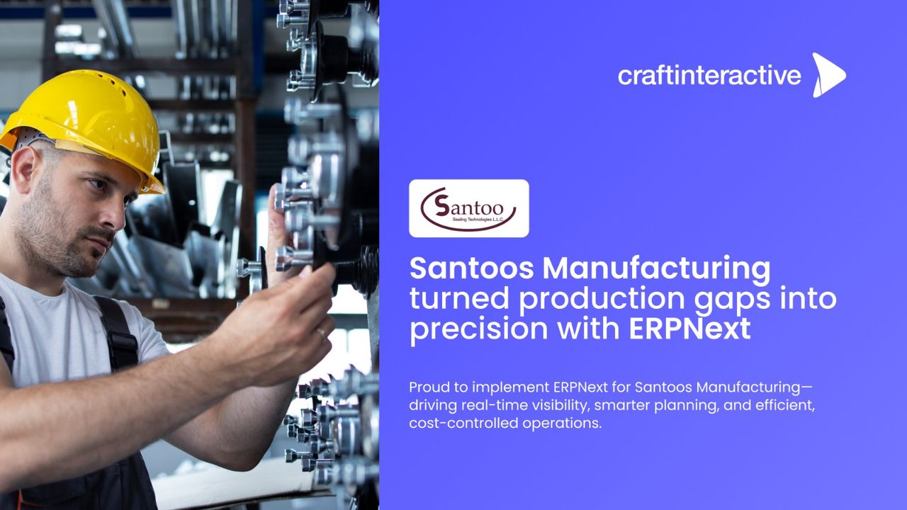 Oil Seal Manufacturing Workflow Automation Using ERPNext